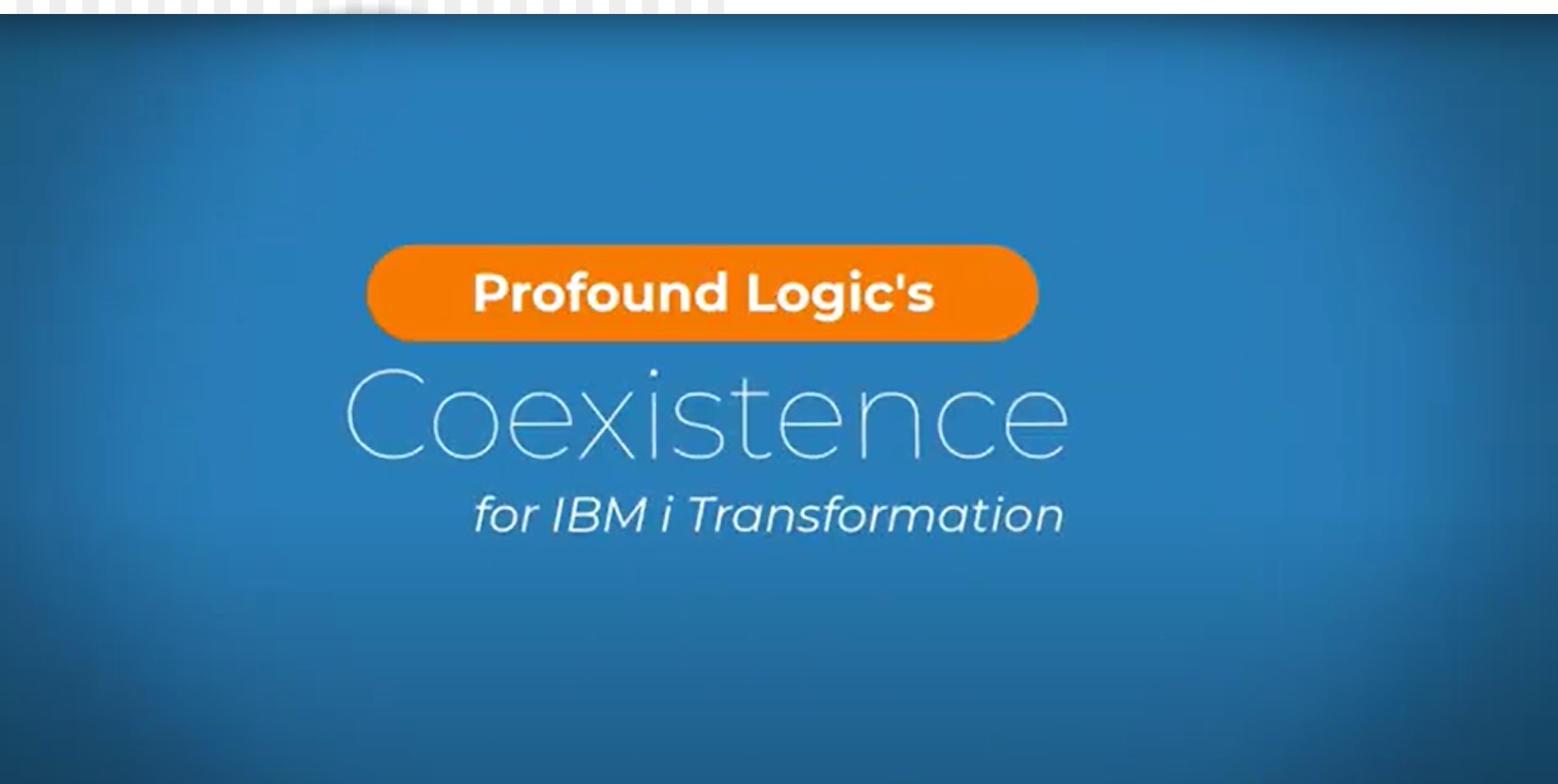 coexistence for ibm i tranformation