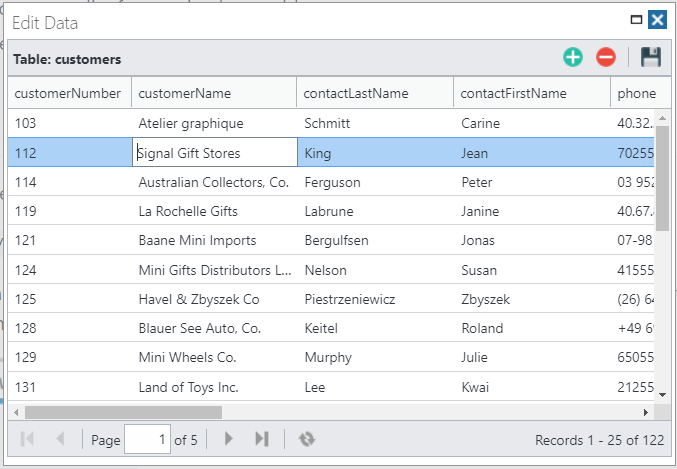 profound.js database tools
