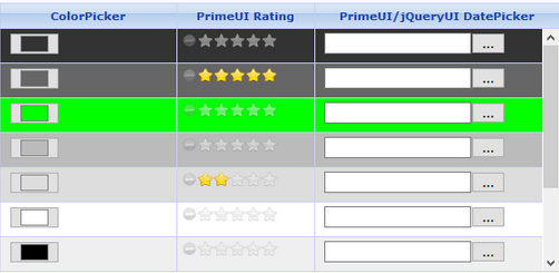 custom widget functionality